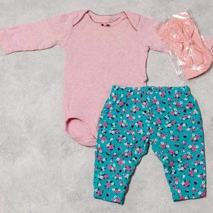 Bundled floral 3 month outfit